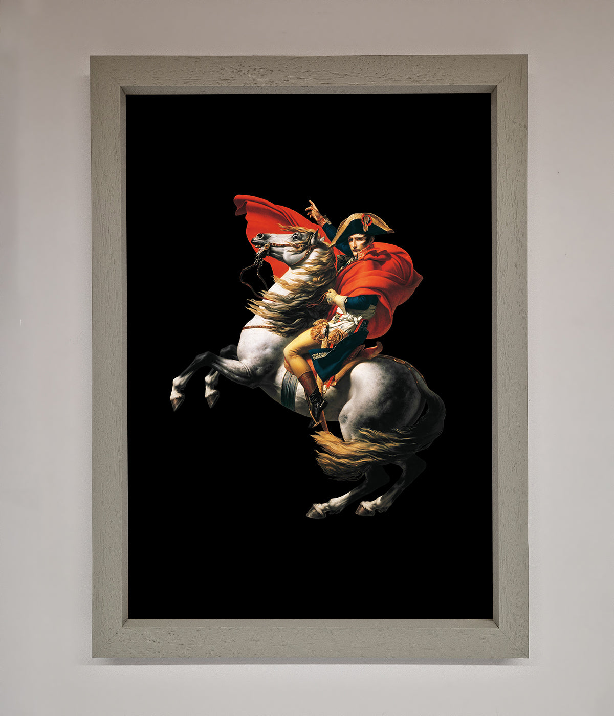 French king Ride Framed Poster print