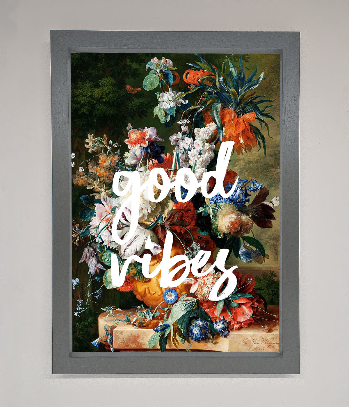 Good Vibes Framed Wall Art print