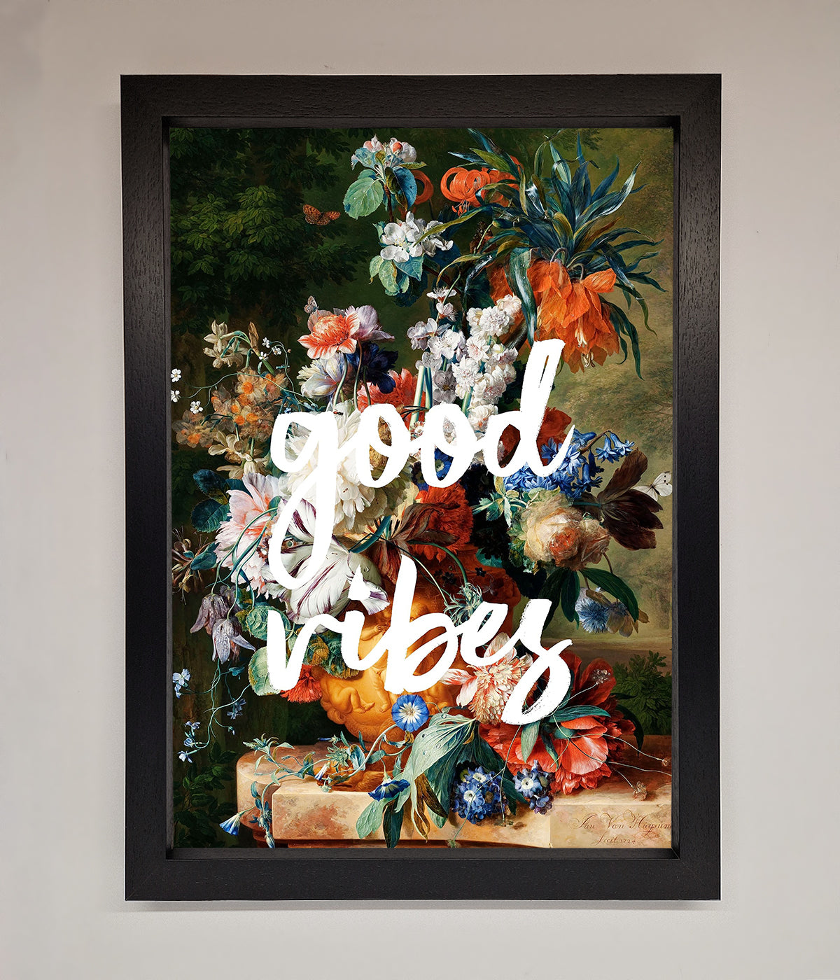 Good Vibes Framed Wall Art print