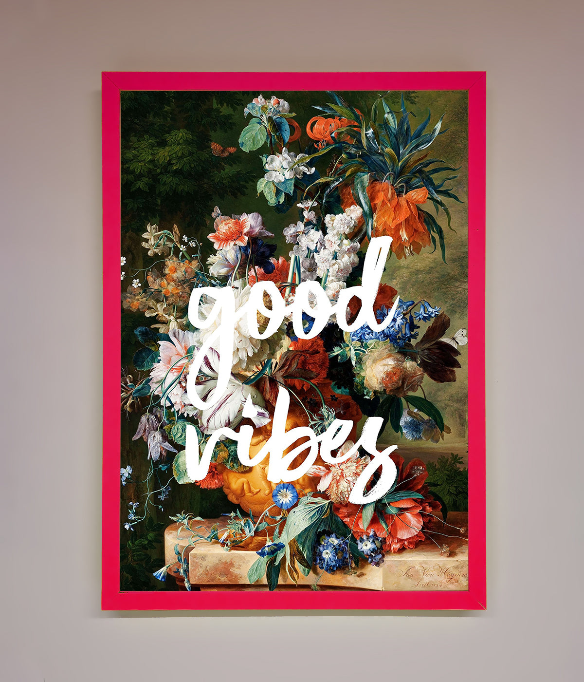 Good Vibes Framed Wall Art print