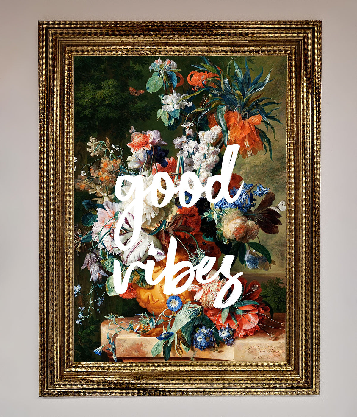 Good Vibes Framed Wall Art print