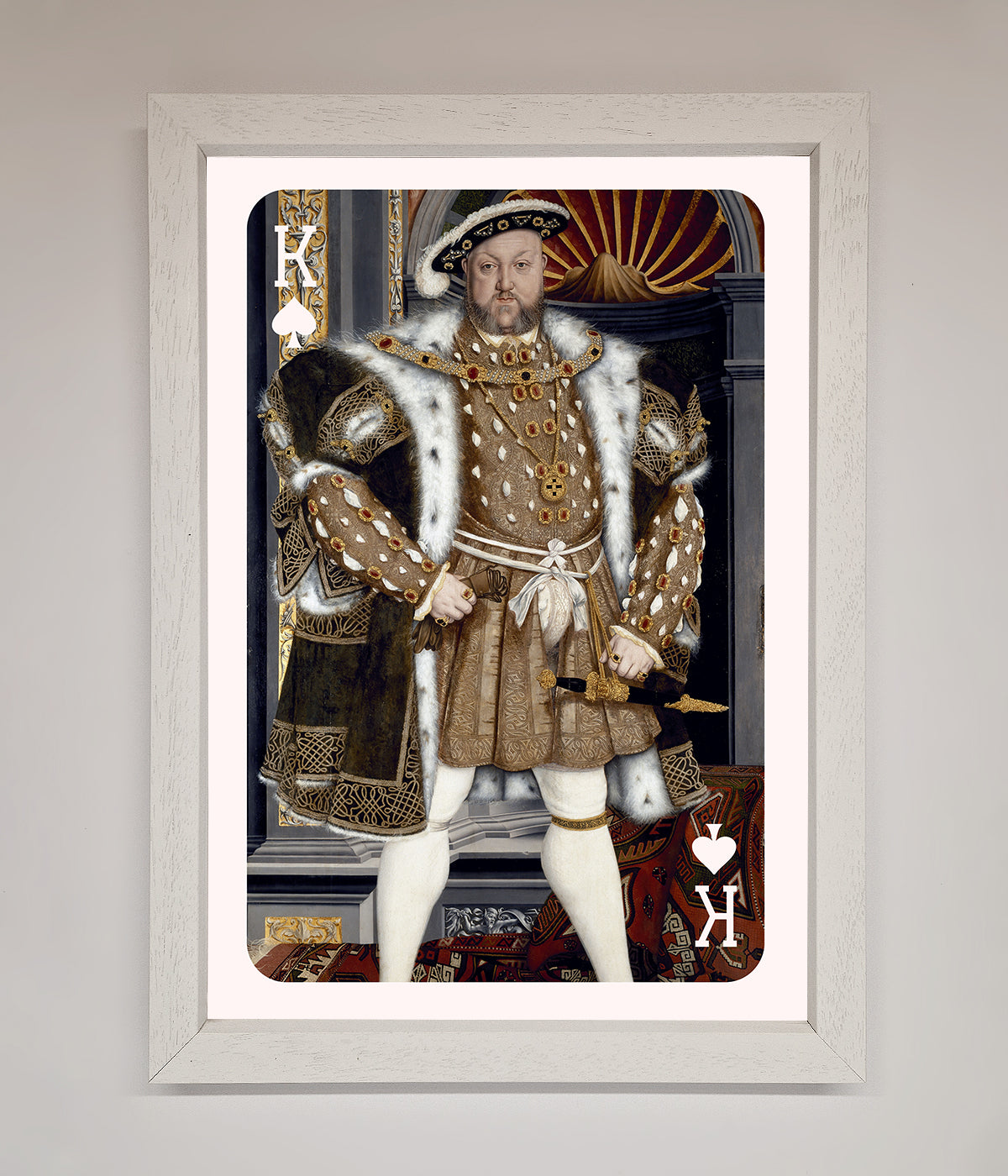 Henry The Eighth King Framed Wall Art print