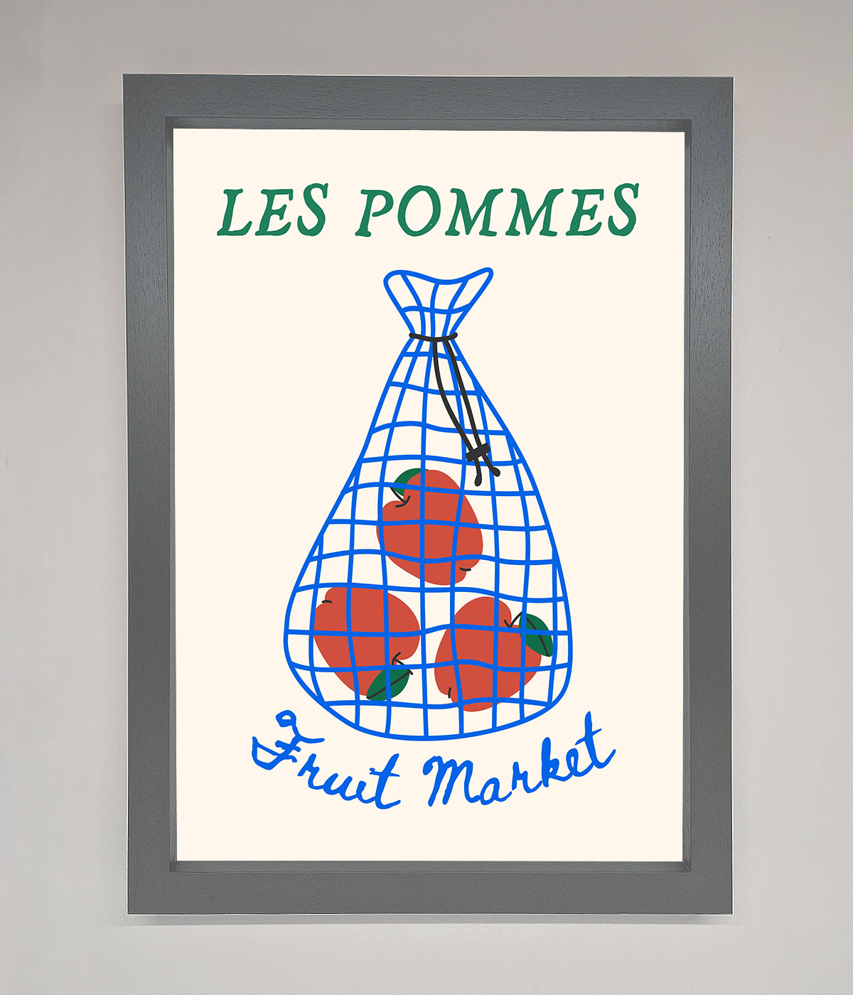 Les Pommes Framed Print print