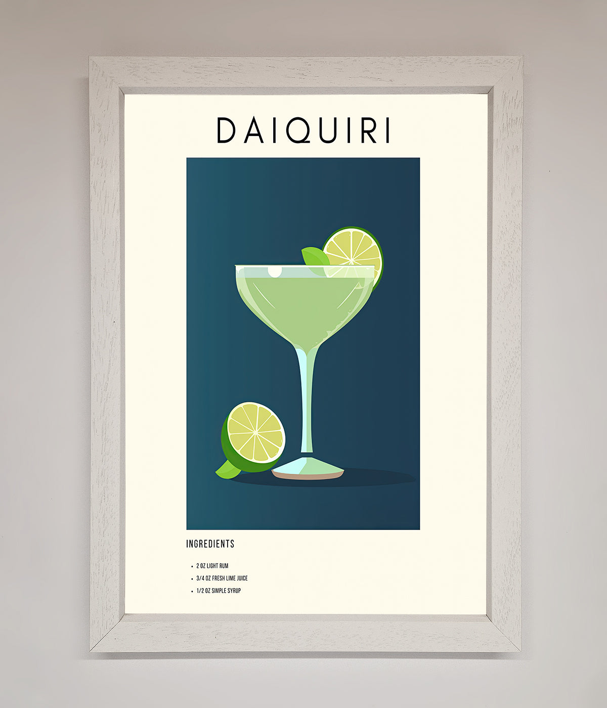 Lime Daiquiri Framed Poster print