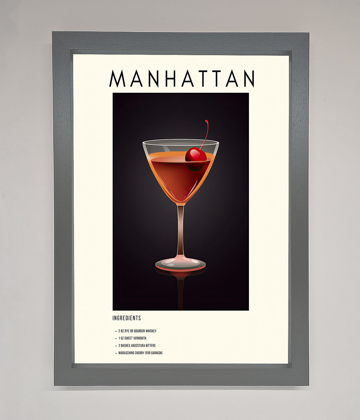 Manhattan A1 Framed Print print