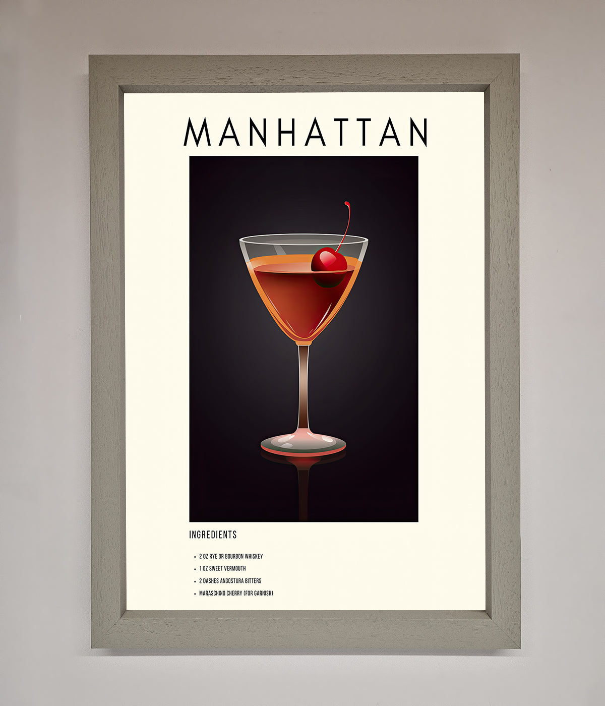 Manhattan A1 Framed Print print