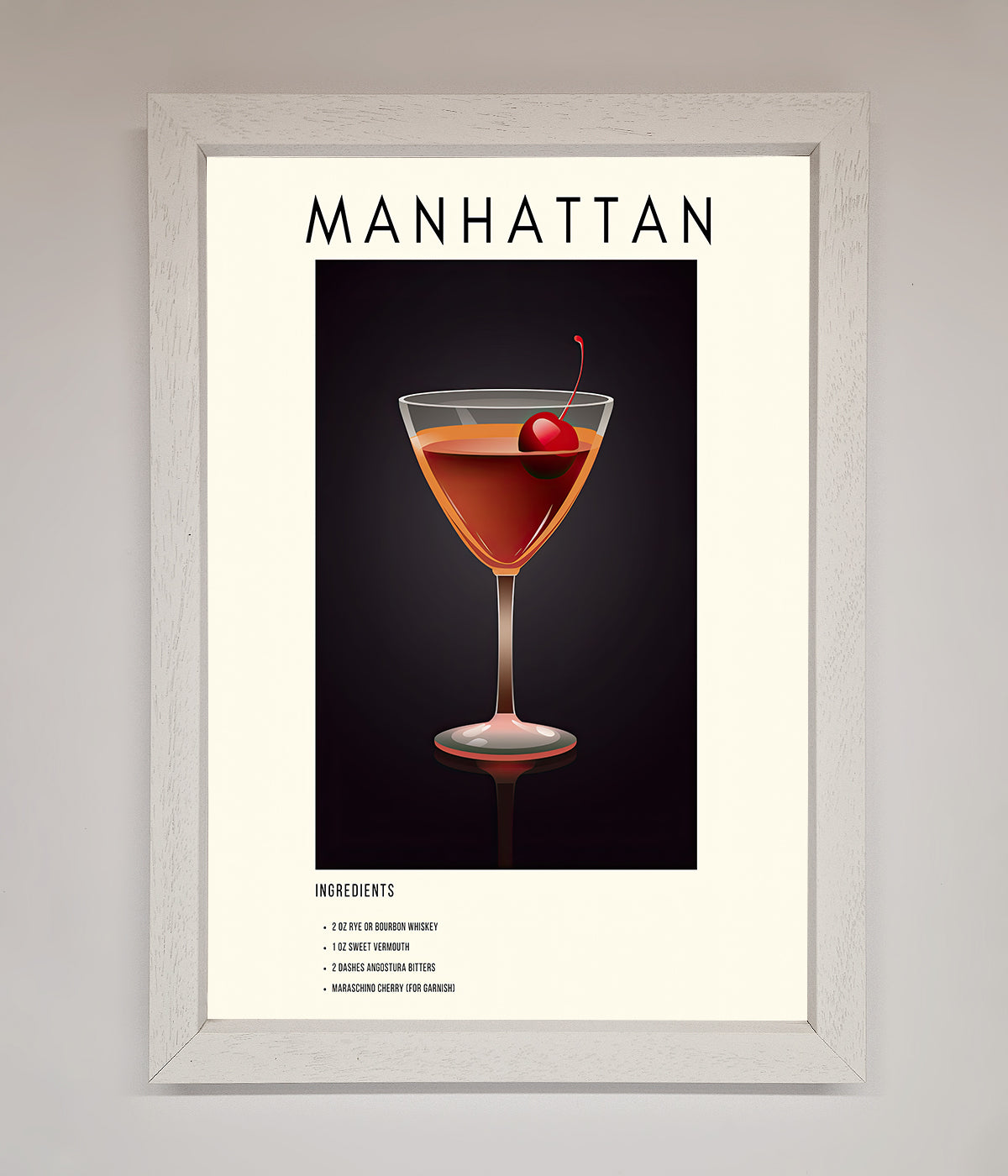 Manhattan A1 Framed Print print