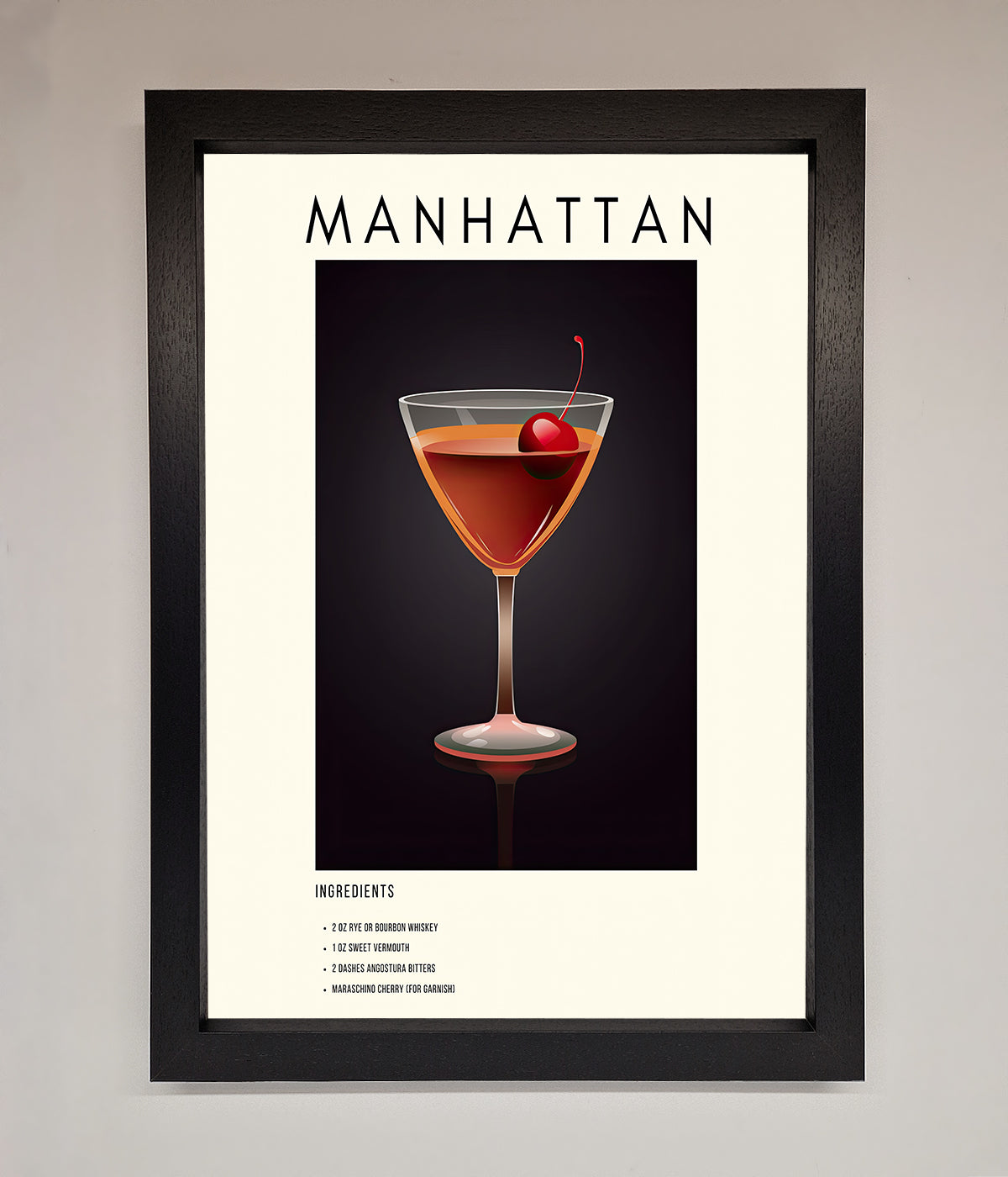 Manhattan A1 Framed Print print