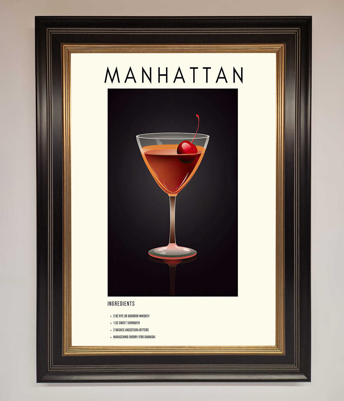 Manhattan A1 Framed Print print