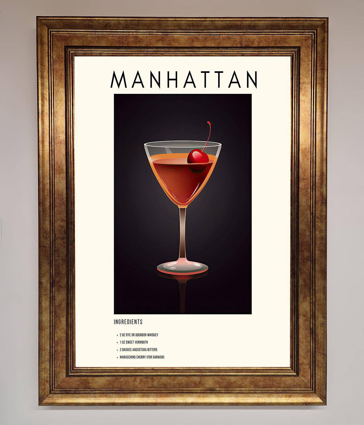 Manhattan A1 Framed Print print