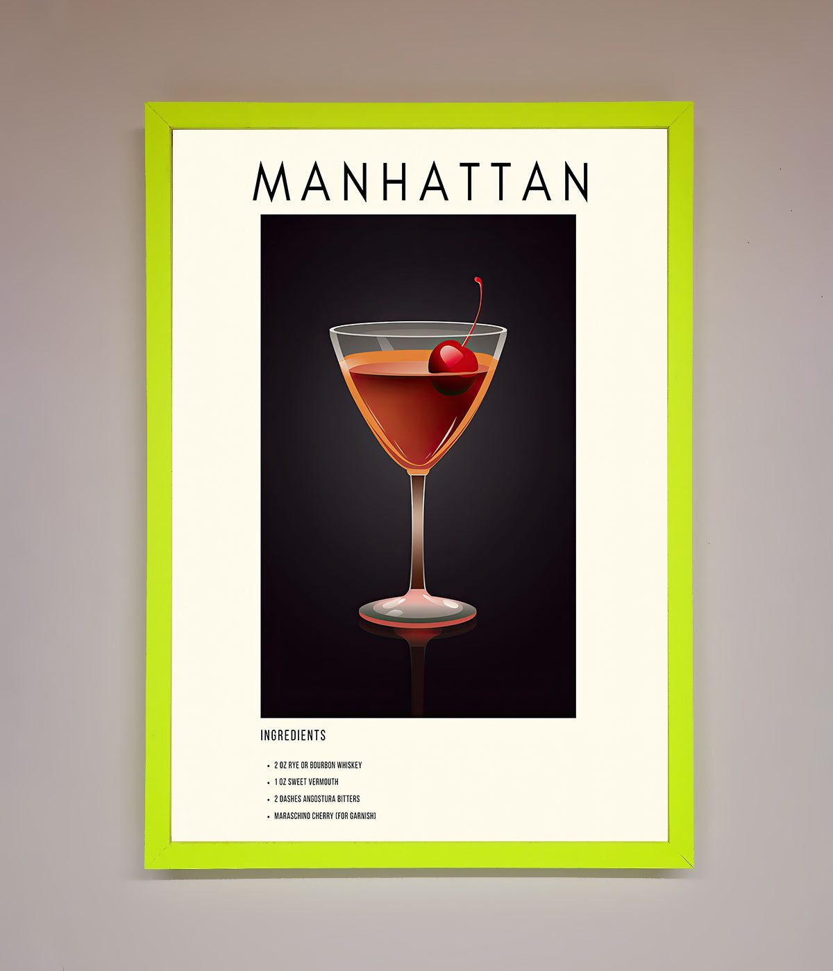 Manhattan A1 Framed Print print