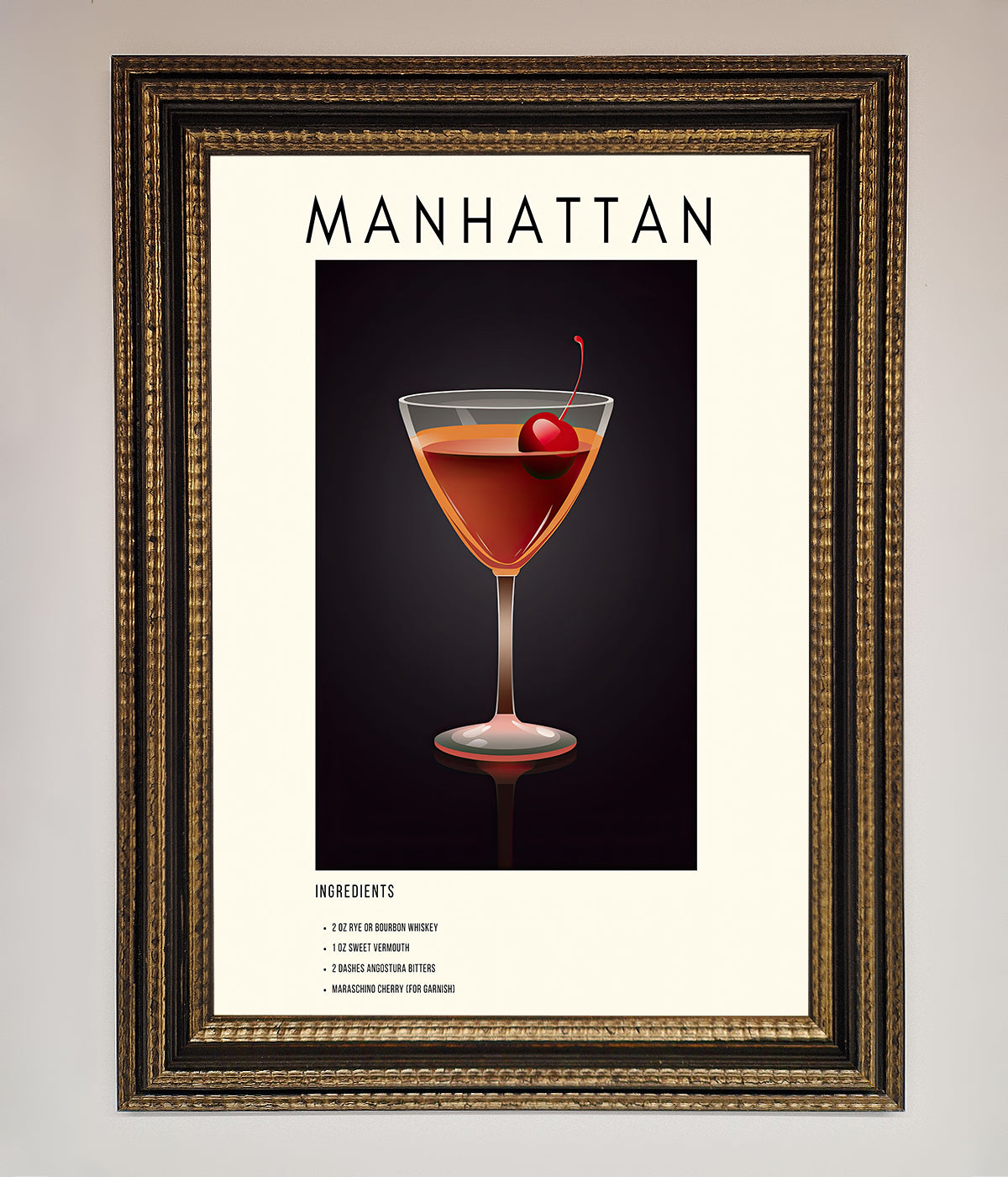 Manhattan A1 Framed Print print