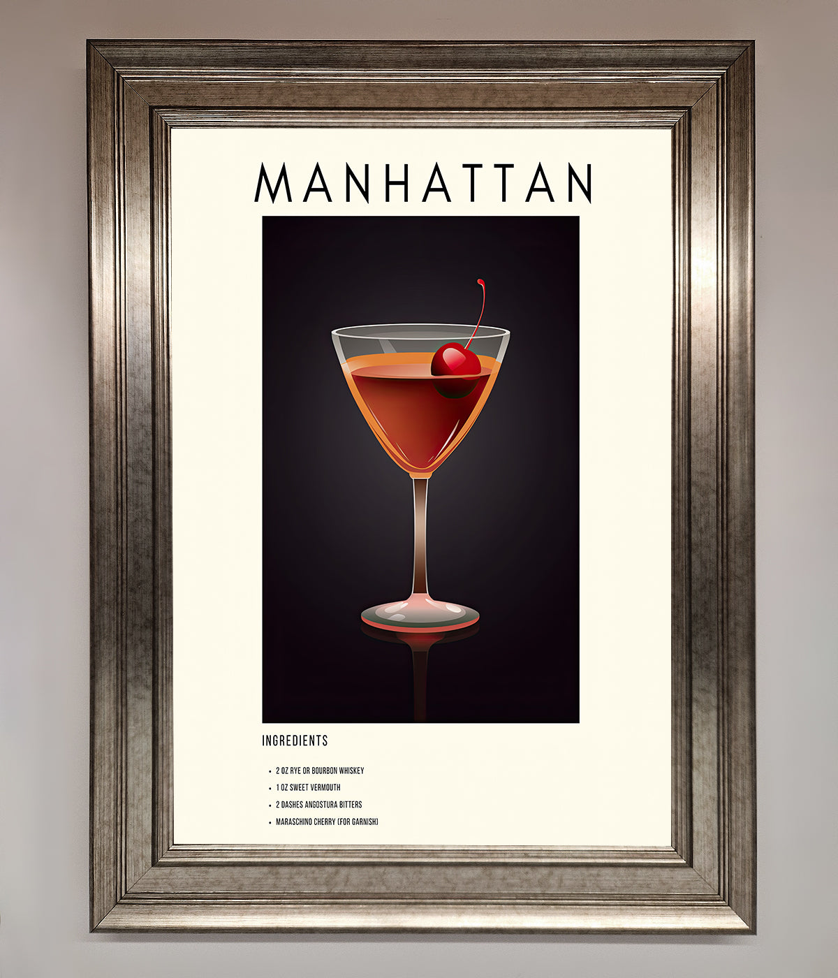 Manhattan A1 Framed Print print