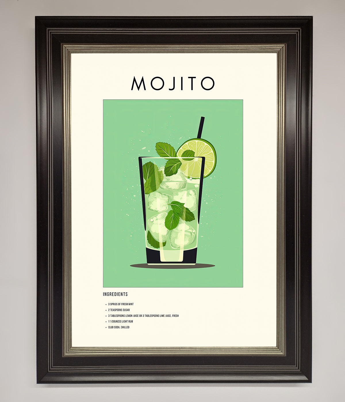 Mojito Framed Poster print