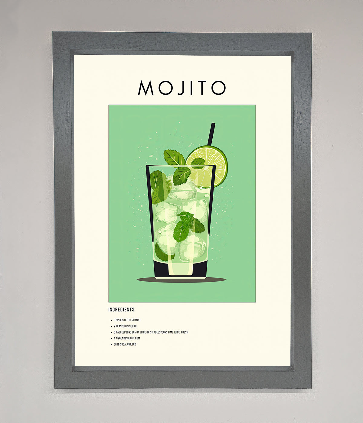 Mojito Framed Poster print