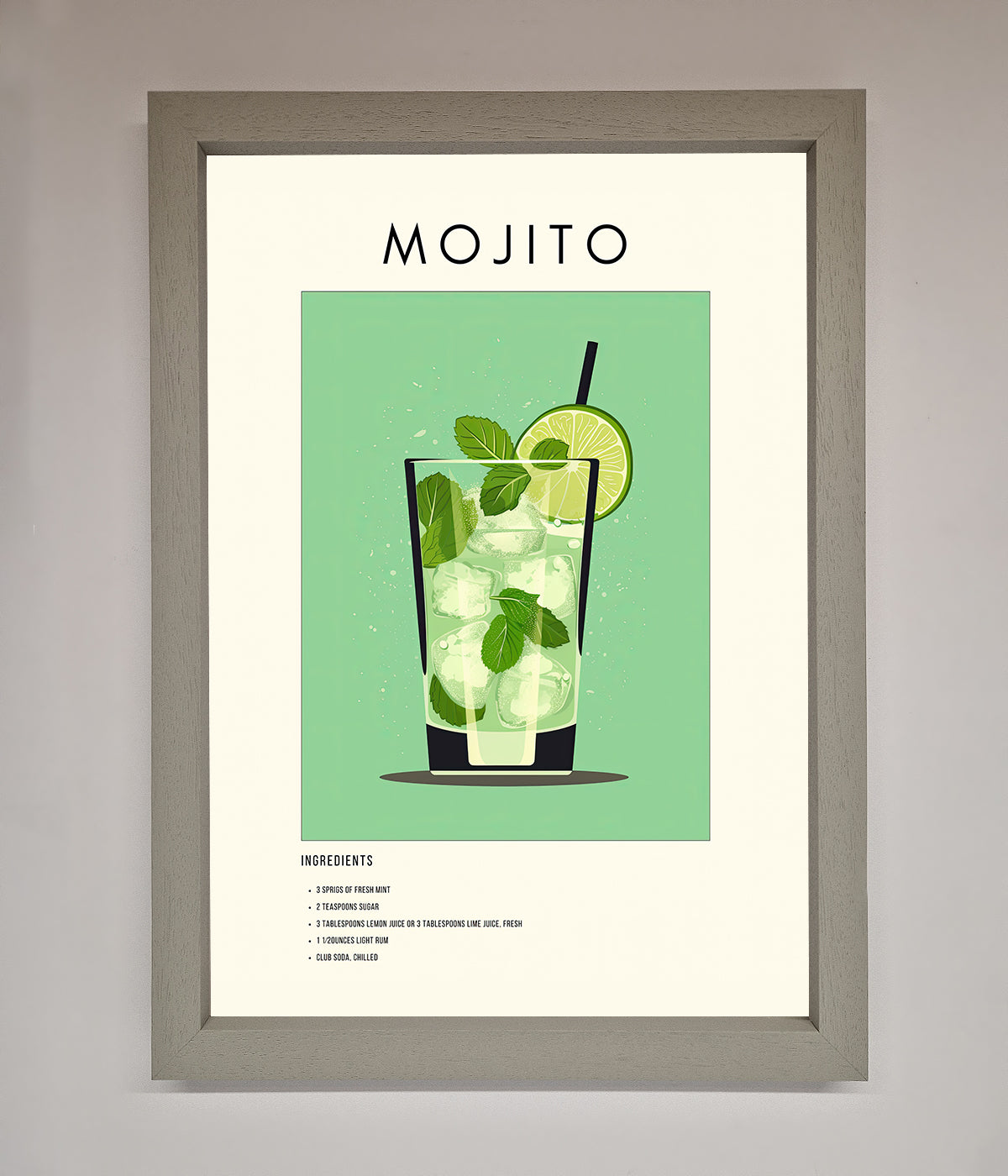 Mojito Framed Poster print