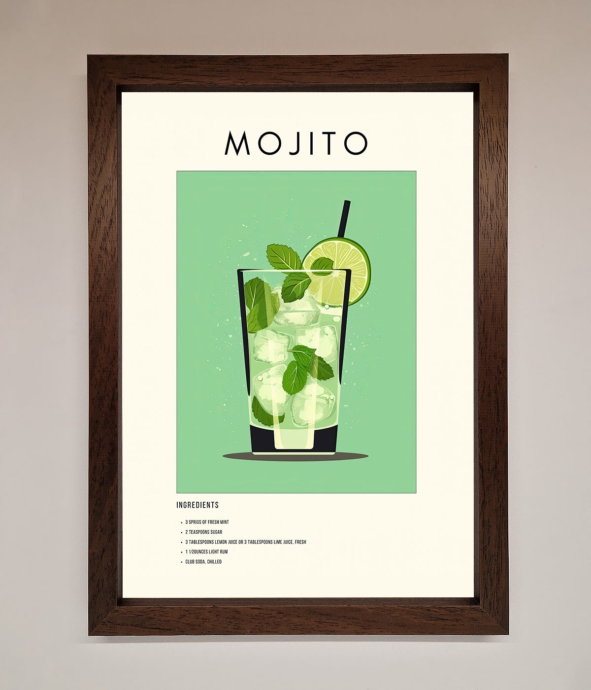 Mojito Framed Poster print