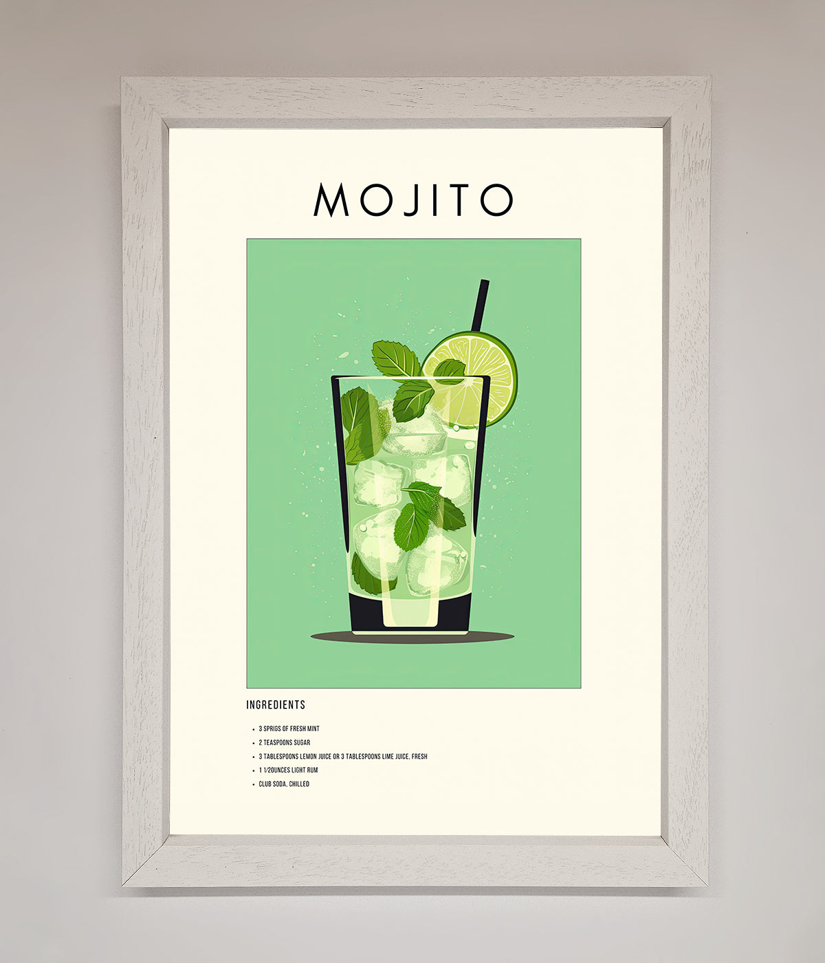 Mojito Framed Poster print