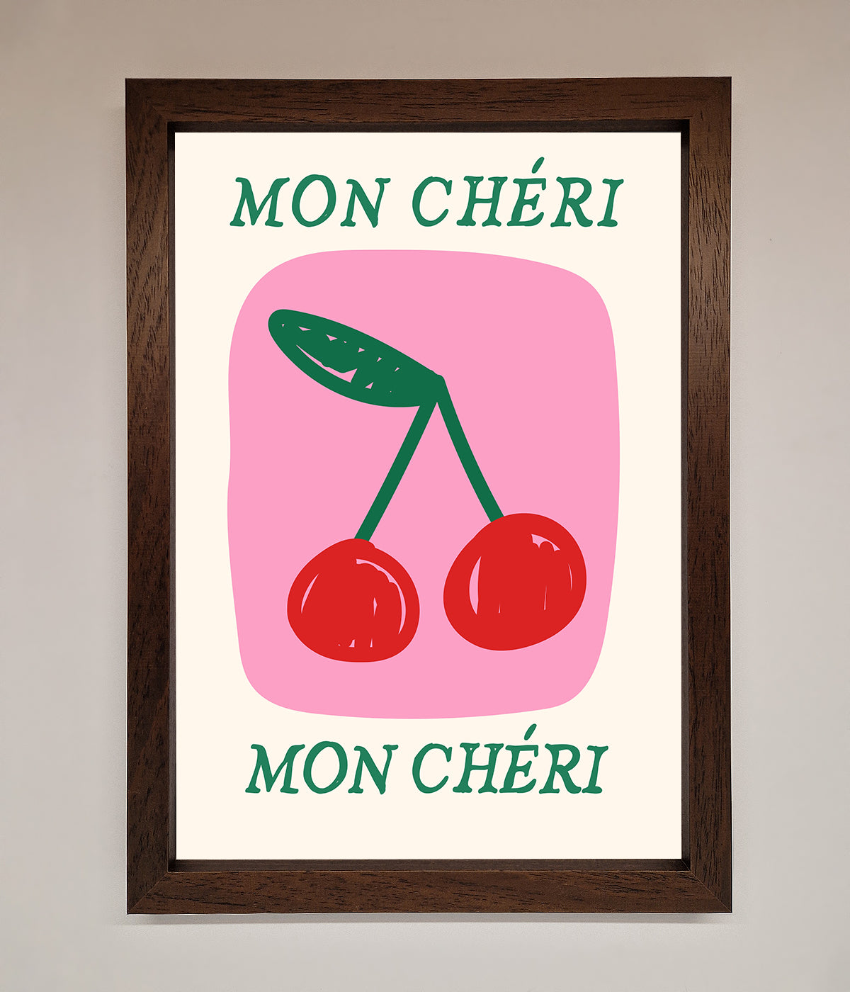 Mon Cheri Framed Poster print