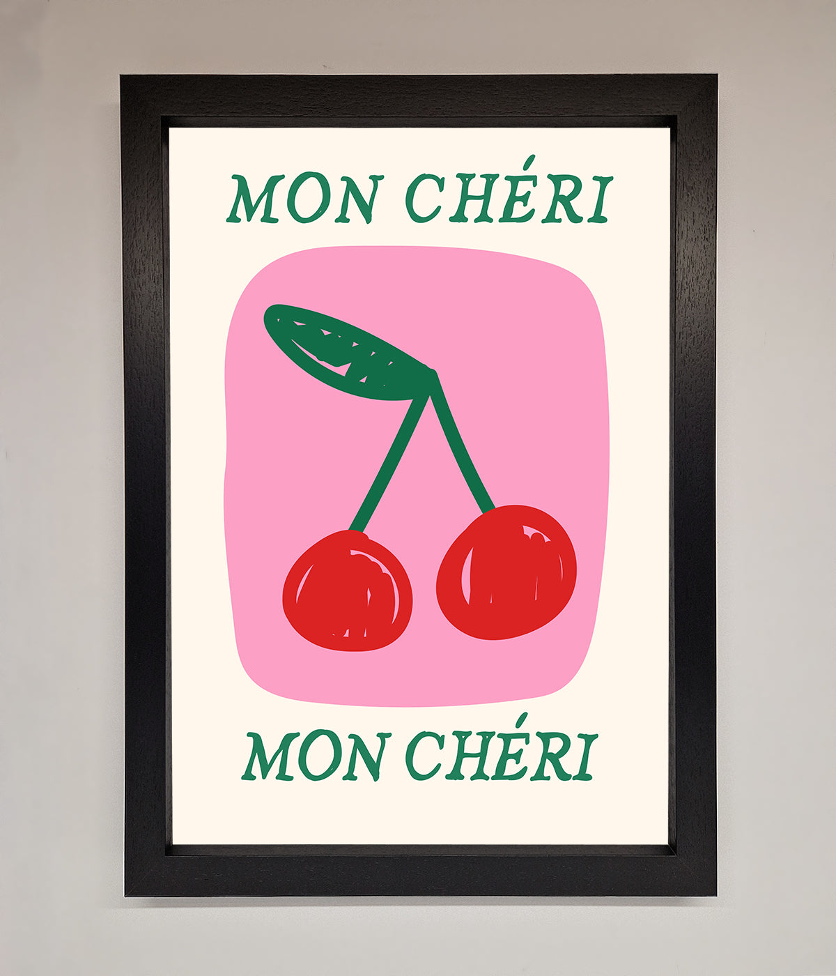 Mon Cheri Framed Poster print