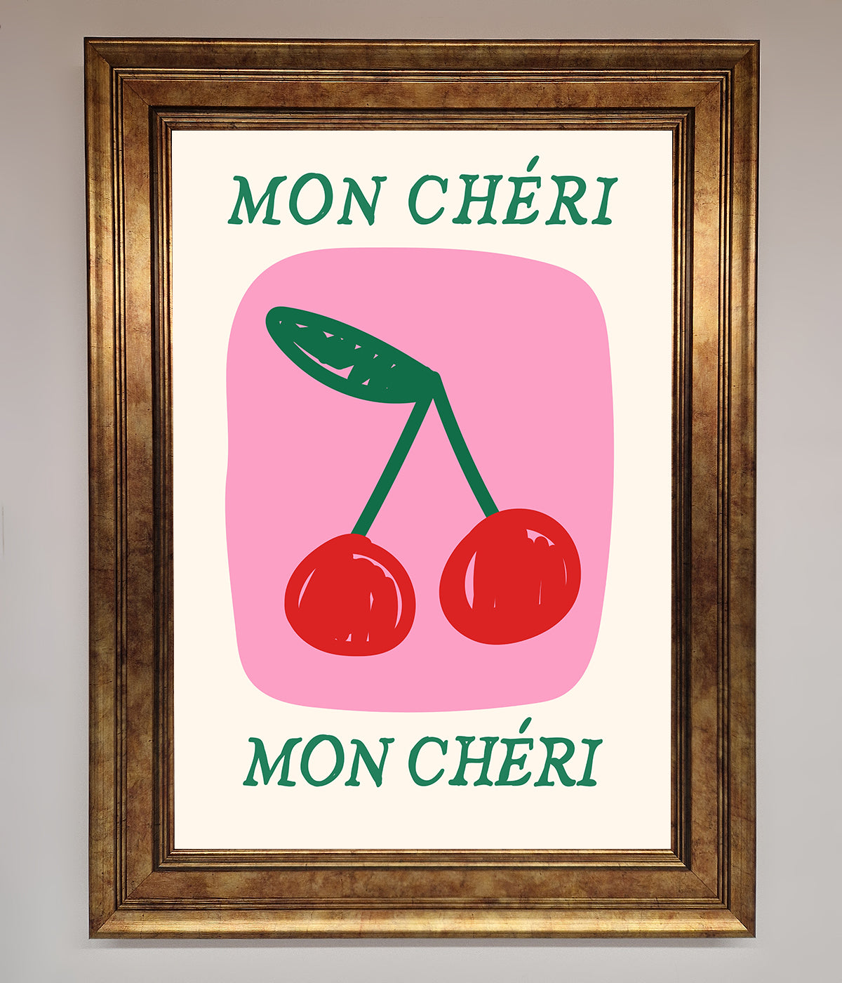 Mon Cheri Framed Poster print