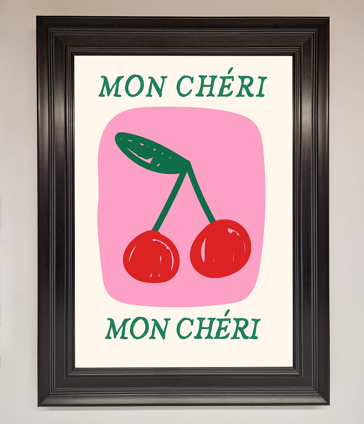 Mon Cheri Framed Poster print