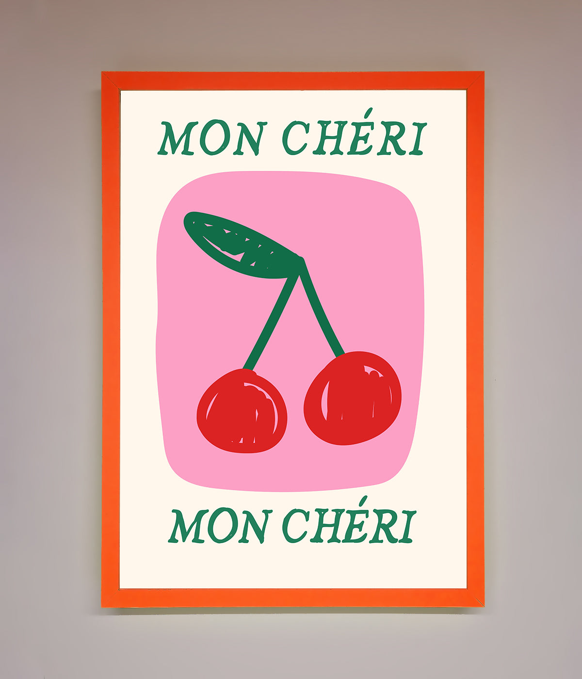 Mon Cheri Framed Poster print