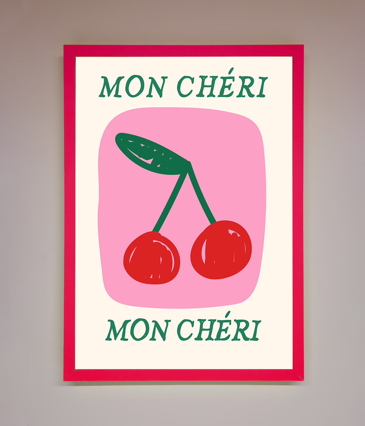 Mon Cheri Framed Poster print