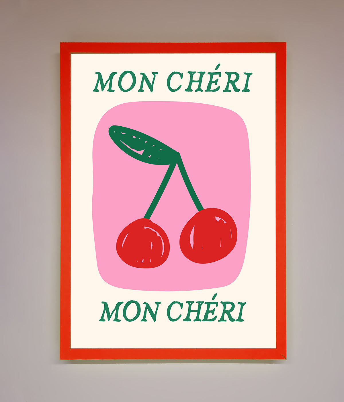 Mon Cheri Framed Poster print