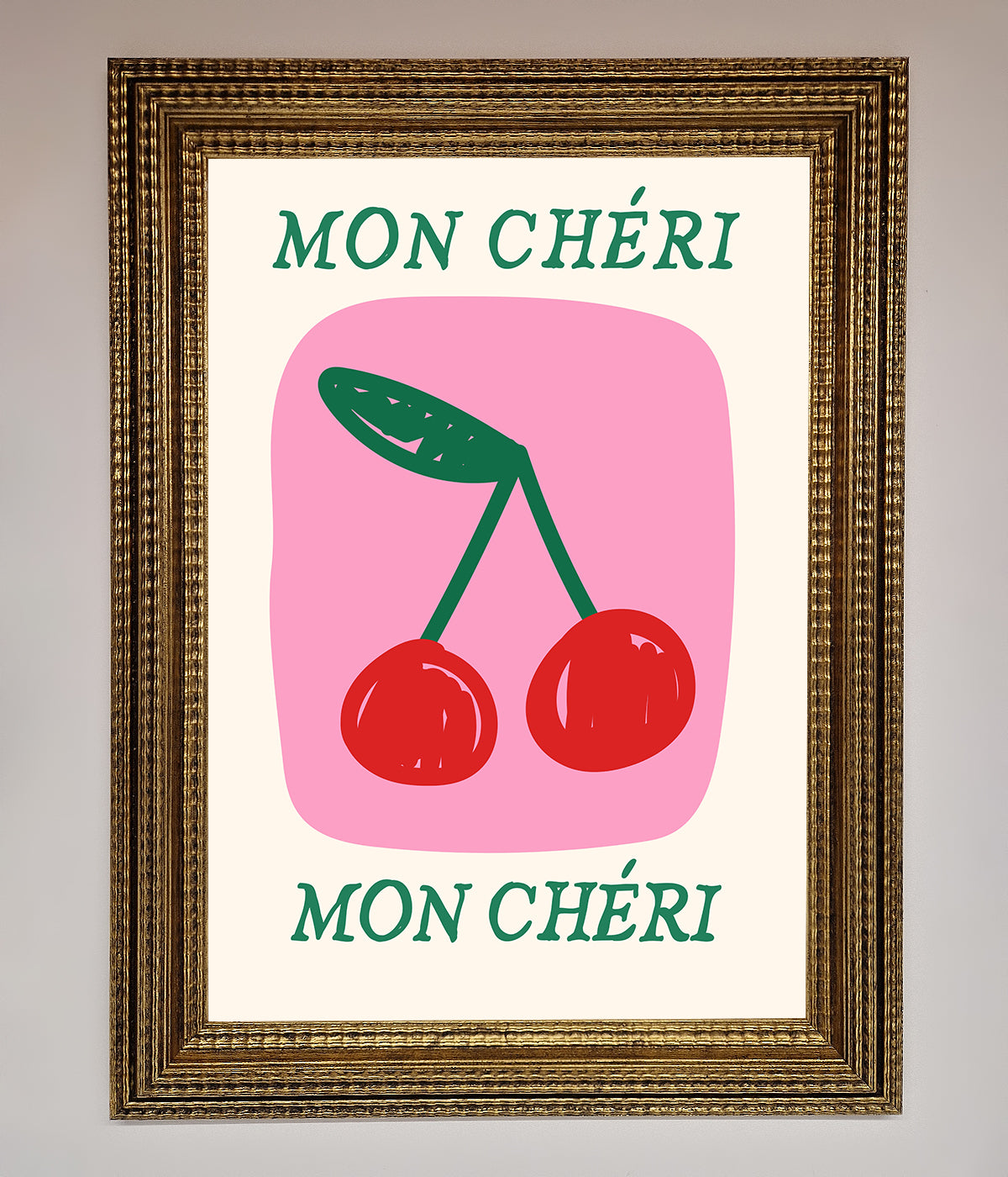 Mon Cheri Framed Poster print