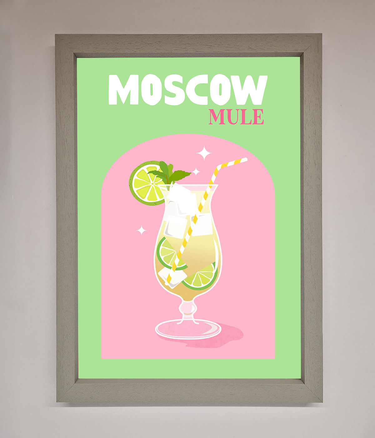 Moscow Mule Framed Print print