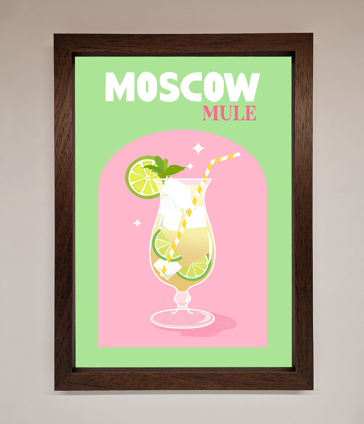 Moscow Mule Framed Print print