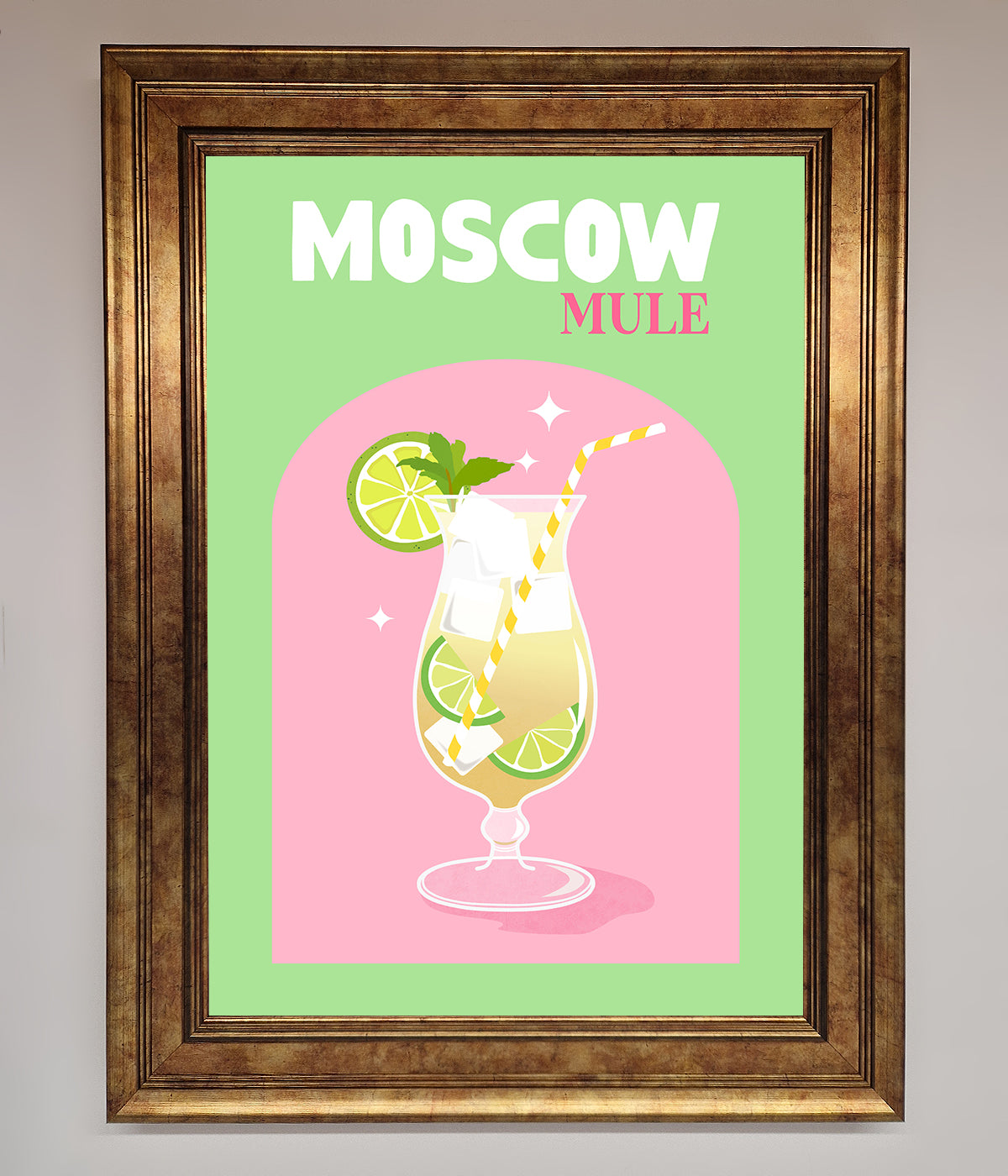 Moscow Mule Framed Print print