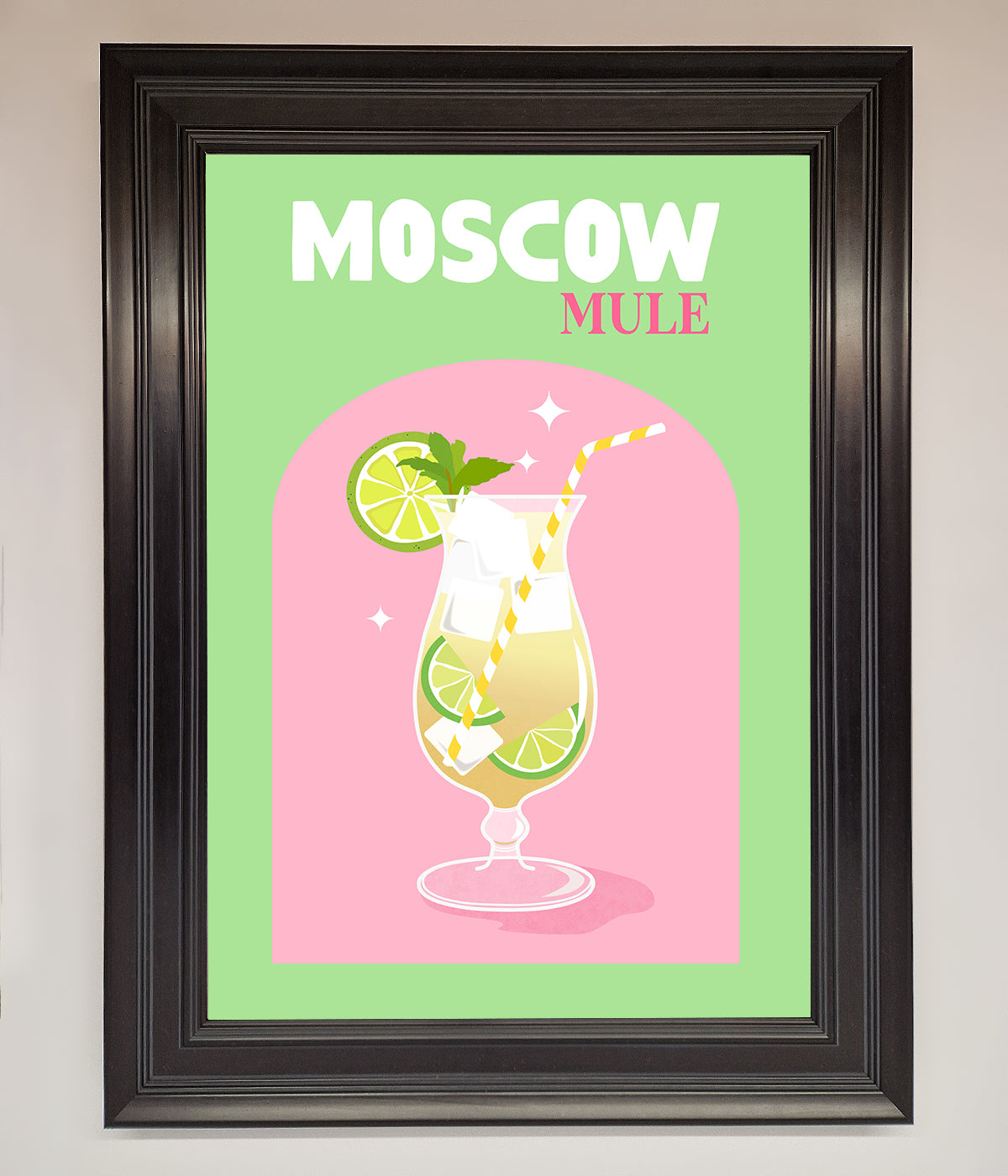 Moscow Mule Framed Print print