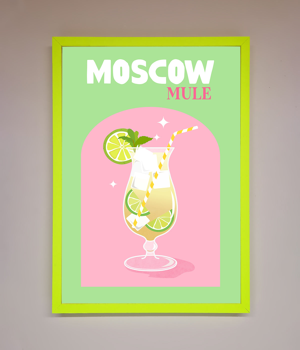 Moscow Mule Framed Print print