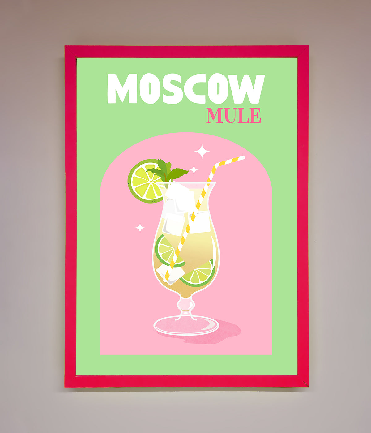 Moscow Mule Framed Print print