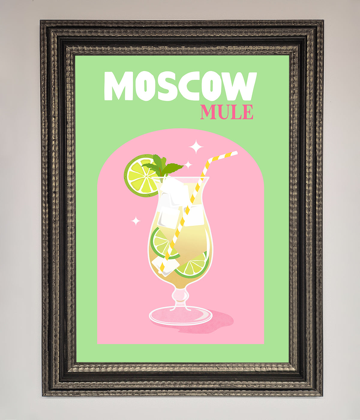 Moscow Mule Framed Print print