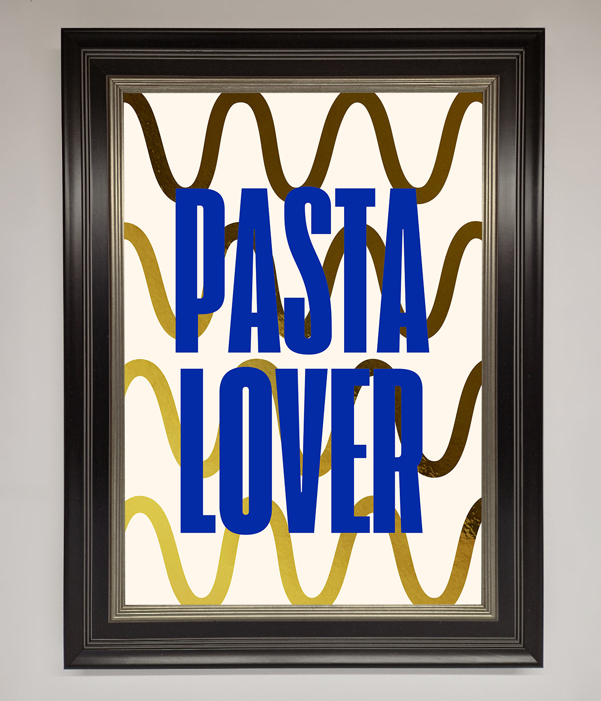 Pasta Lover Foil Print print