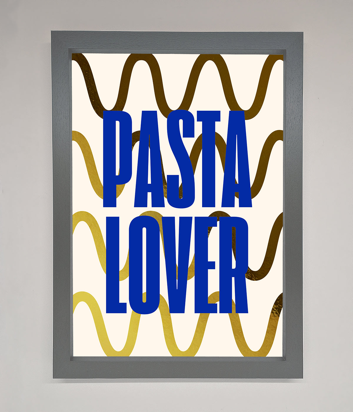 Pasta Lover Foil Print print