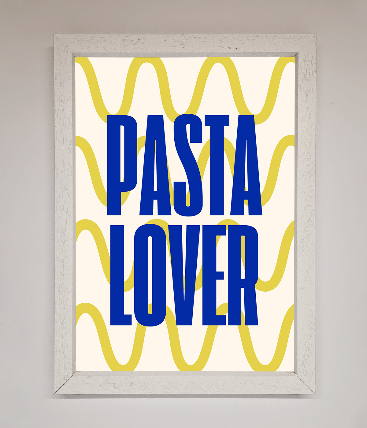 Pasta Lover Framed Wall Art print