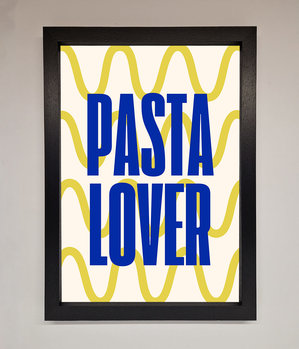 Pasta Lover Framed Wall Art print