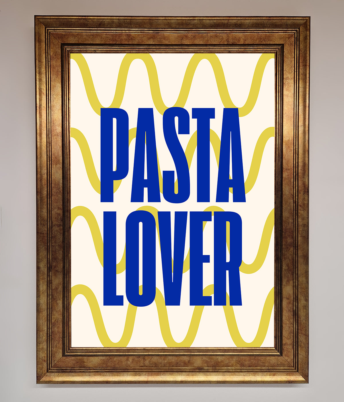 Pasta Lover Framed Wall Art print