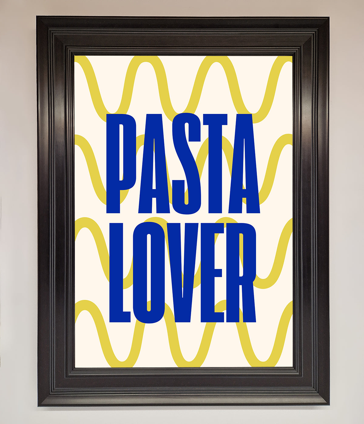 Pasta Lover Framed Wall Art print