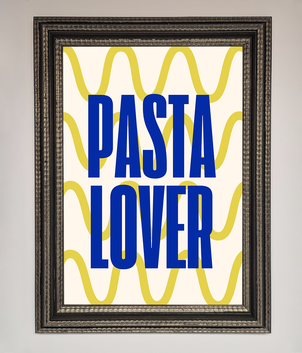 Pasta Lover Framed Wall Art print