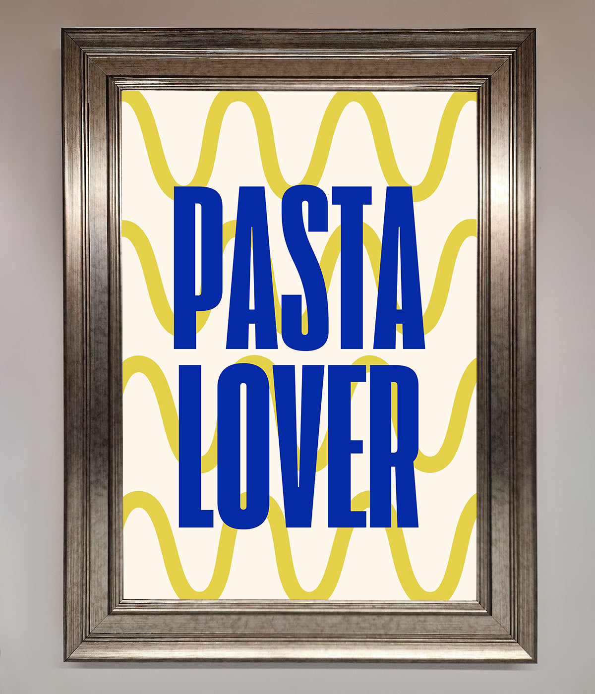 Pasta Lover Framed Wall Art print