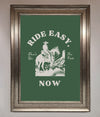 Ride Easy Now Framed Poster print