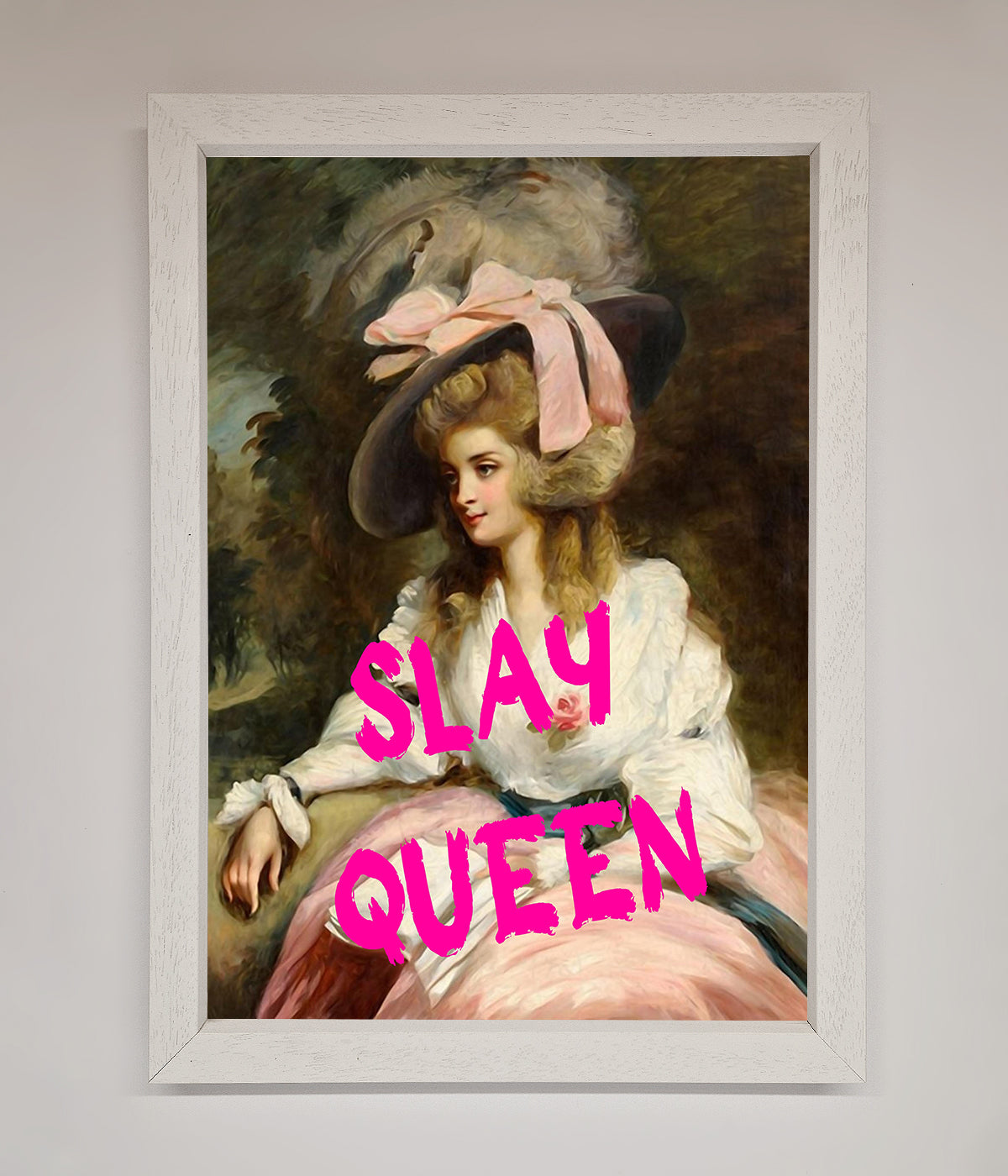 Slay Queen Framed Poster print