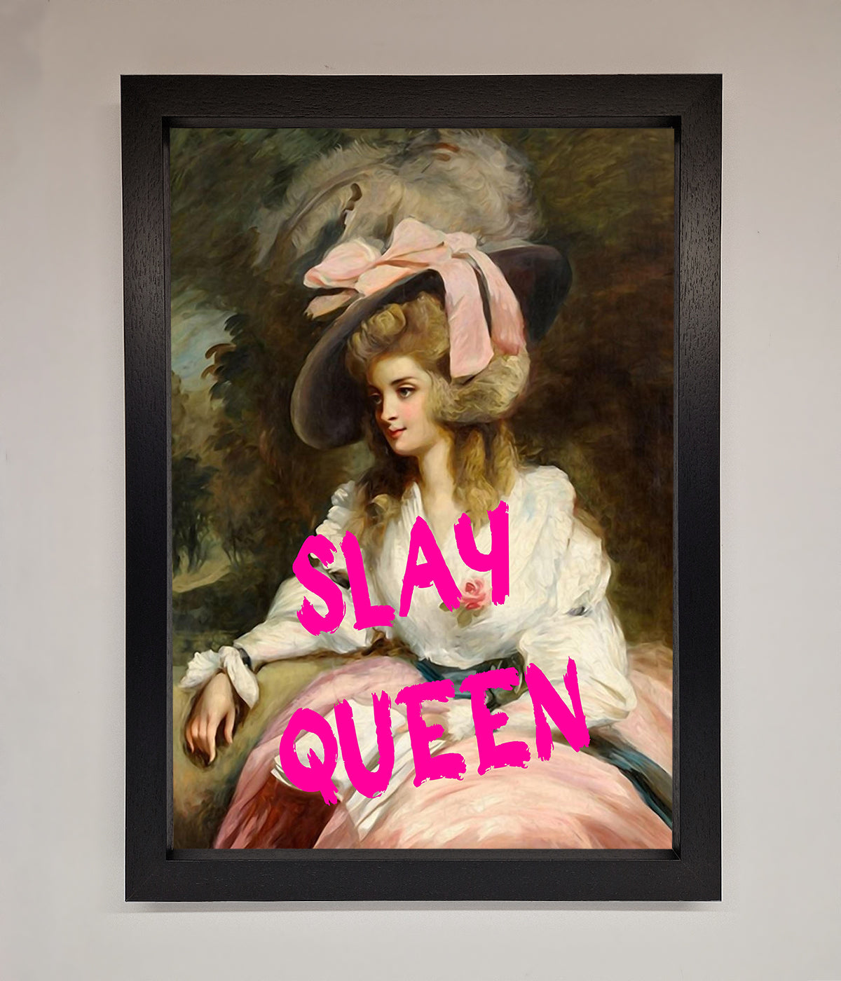 Slay Queen Framed Poster print