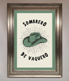 Sombrero De Vaquero Framed Wall Art print