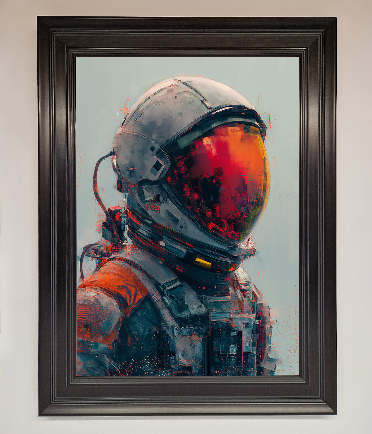 Space Man Framed Wall Art print